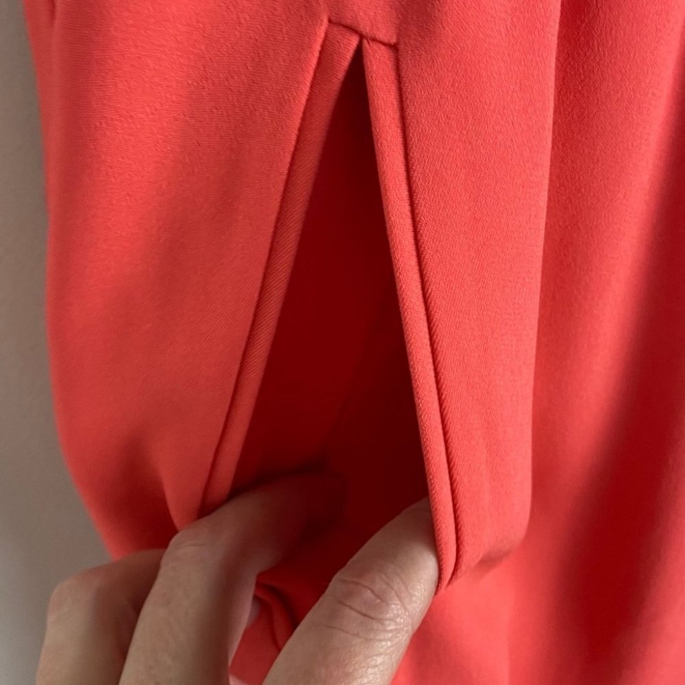 Stella McCartney‎ Tamara Trousers Coral Red Womens Size 38 or US Size 4 Pants - Picture 8 of 15